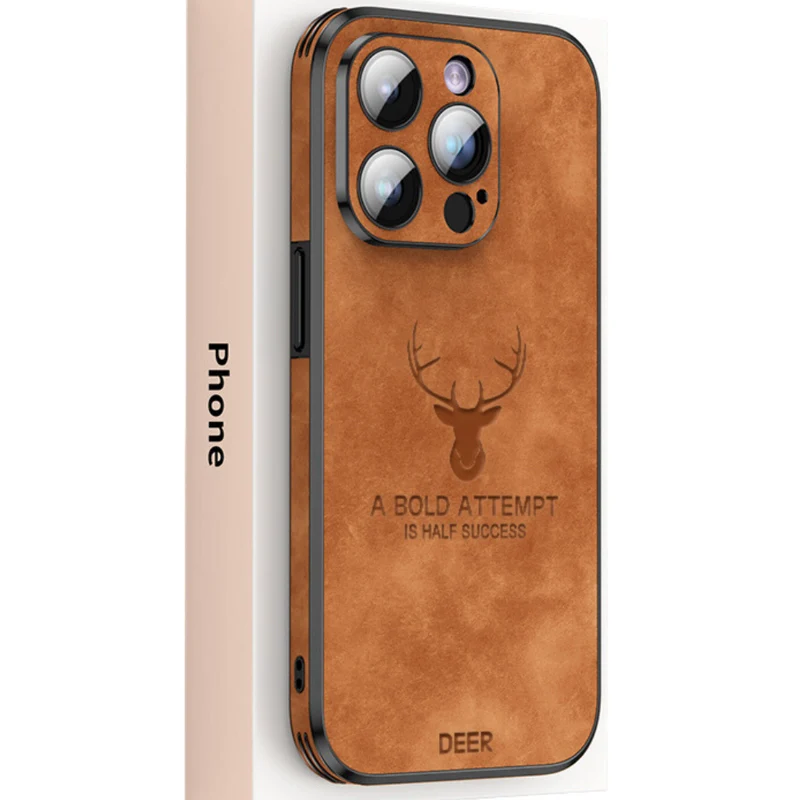 Luxvera – iPhone-hoes echt leer slank & schokbestendig – stijlvol design
