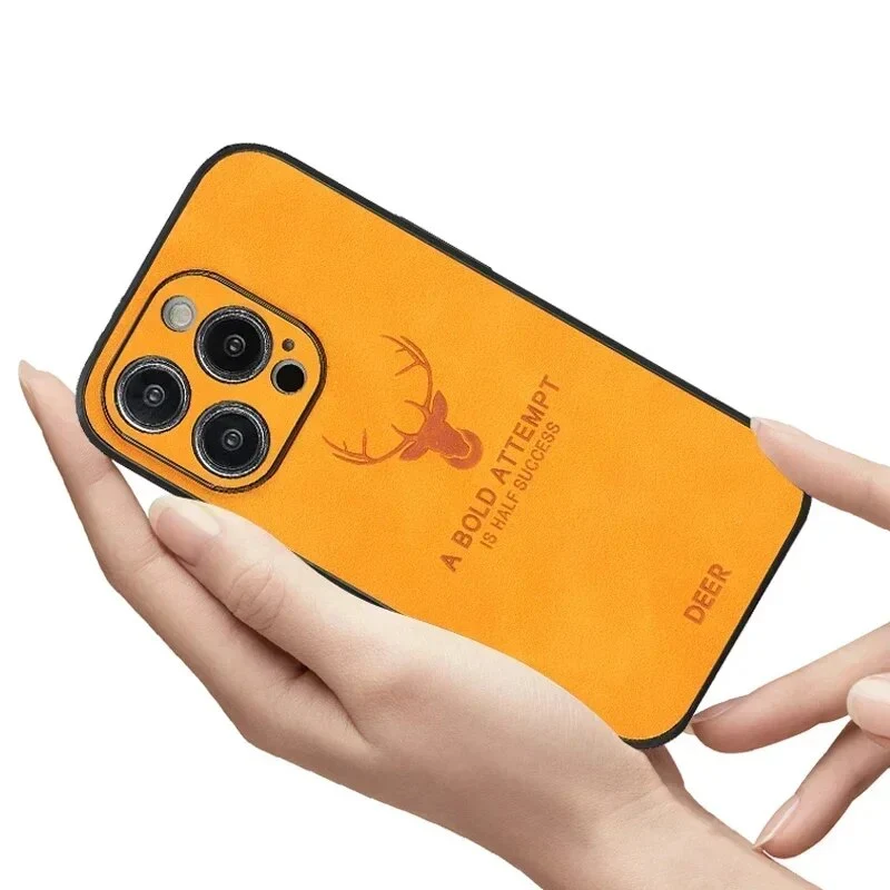 Luxvera – iPhone-hoes echt leer slank & schokbestendig – stijlvol design