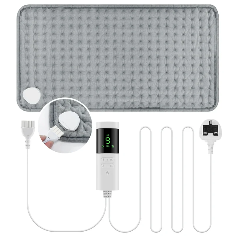 Verwarmingskussen nek en schouders – 30x60 cm met vier standen