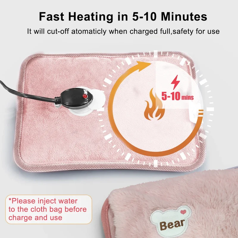 Handwarmer – oplaadbaar met zachte hoes voor koude winterdagen