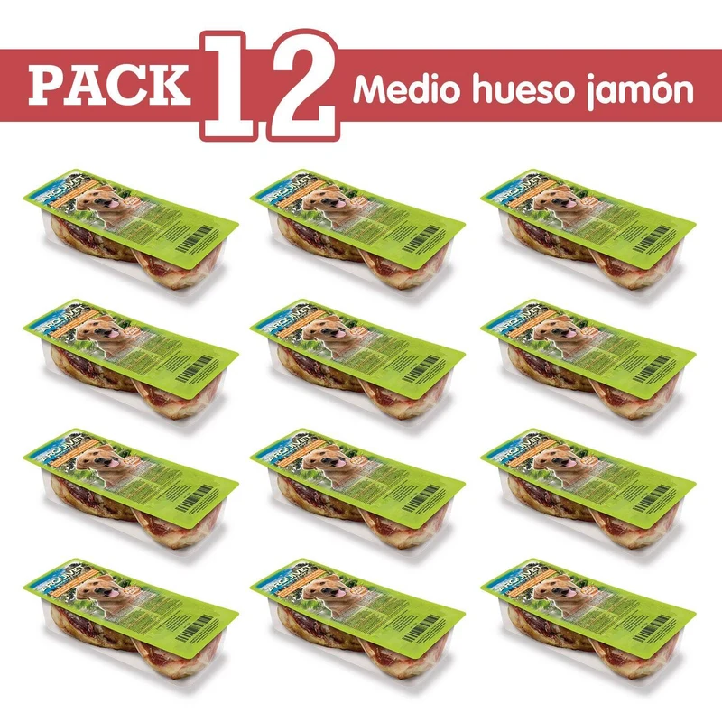 2 medios huesos de jamón serrano