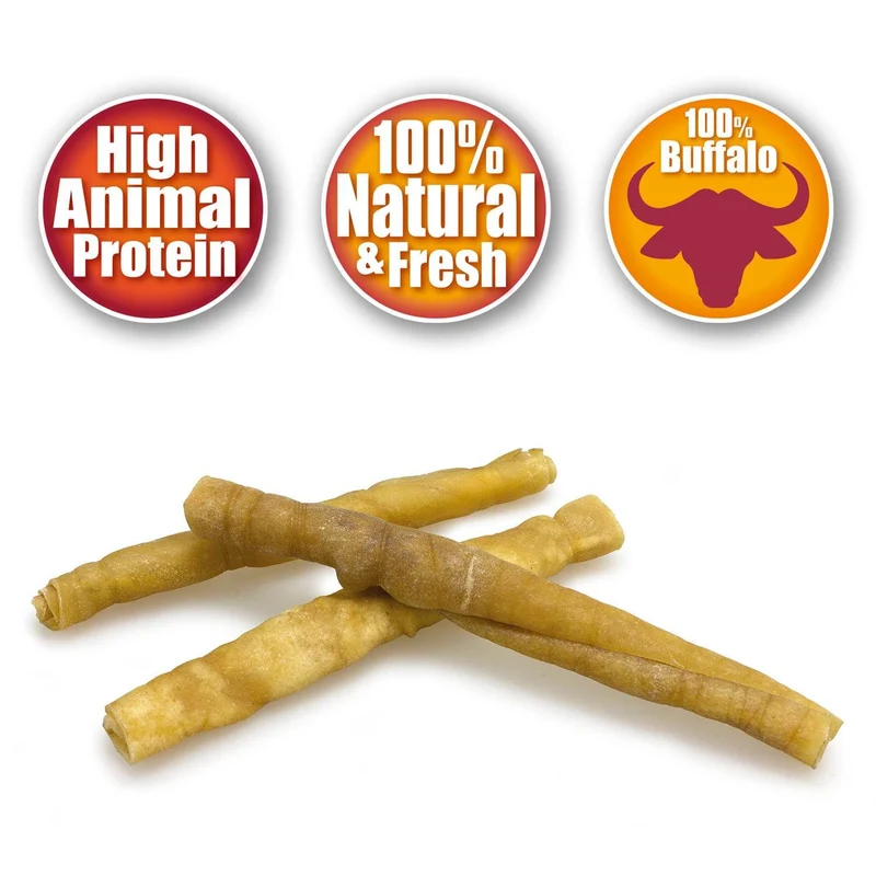 Barritas de colágeno de Búfalo - 12 cm - 100 g - 5 unidades
