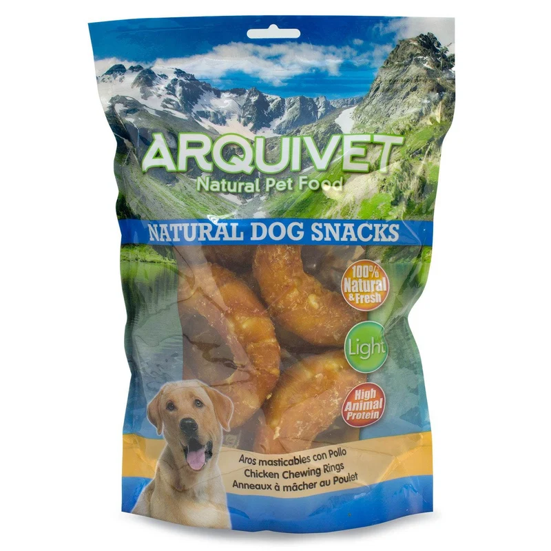 Aros masticables con Pollo