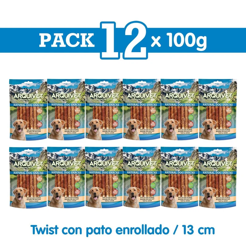 Twist de pato enrollado