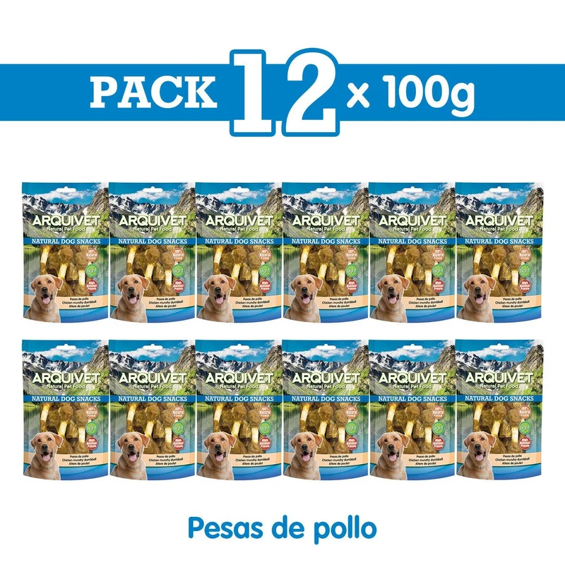Pesas de pollo