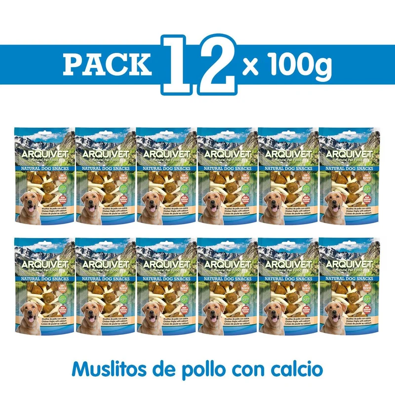 Muslitos de pollo con calcio