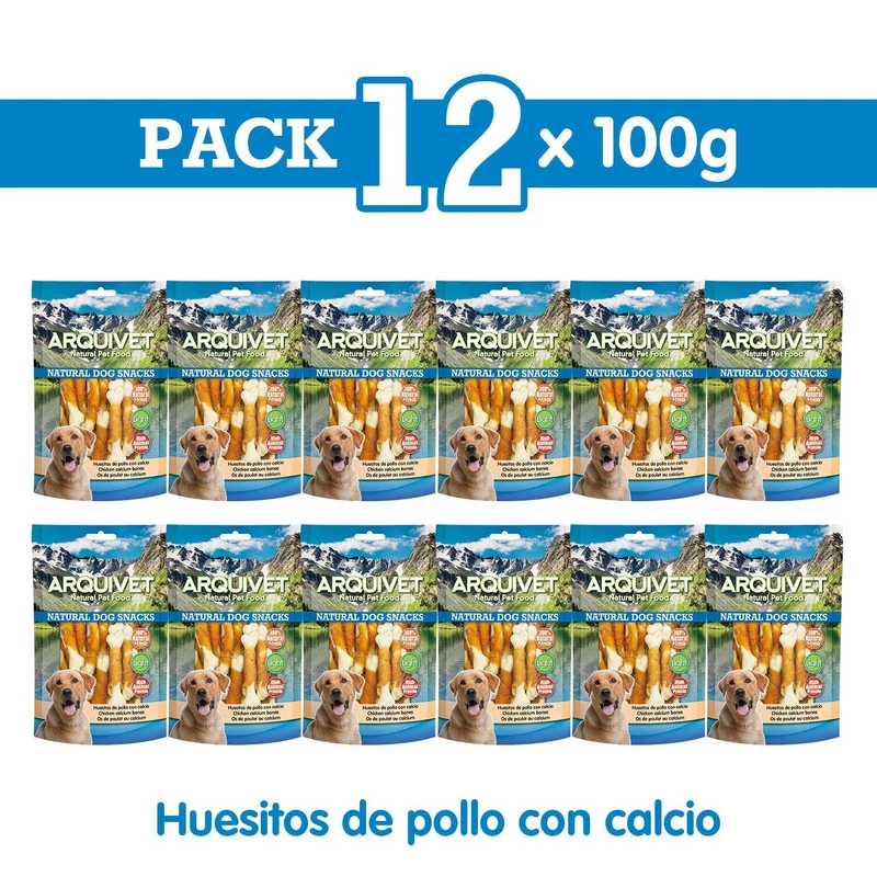 Huesitos de pollo con calcio