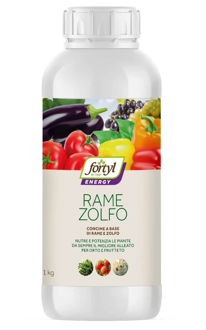 Fortyl Energy Rame Zolfo Flacone Da 1kg