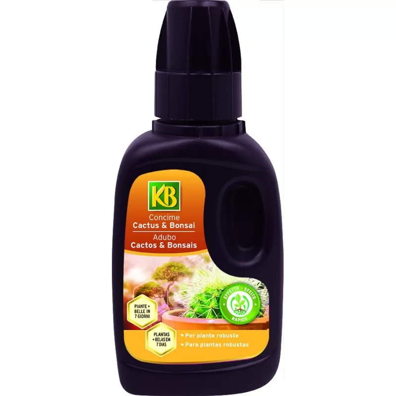 KB Concime per Cactus e Bonsai Liquido 250 ml