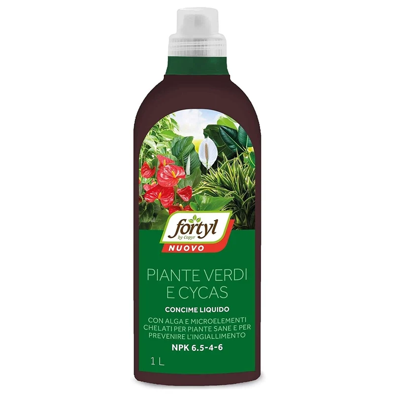 Fortyl Piante Verdi e Cycas Concime liquido 1L