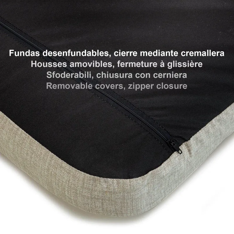 Colchoneta color liso con huella (8 modelos)