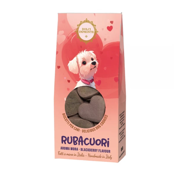Dolci Impronte - Rubacuori - Biscotti 80gr alla Mora