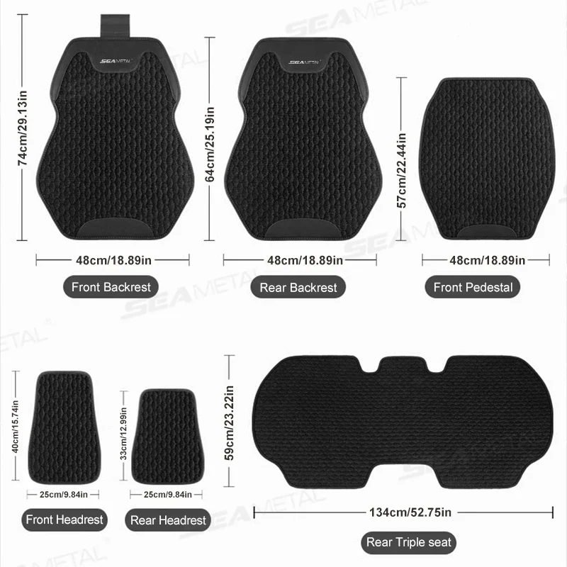 Linnen Autostoelhoes – Ademend, Antislip & Universele Bescherming voor Elke Auto