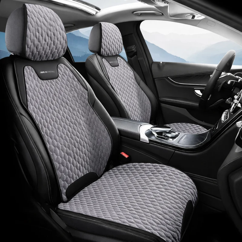 Linnen Autostoelhoes – Ademend, Antislip & Universele Bescherming voor Elke Auto