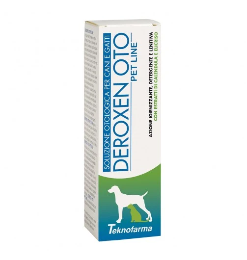 Deroxen Pet Line Oto Soluzione Otologica Cani/Gatti 75Ml