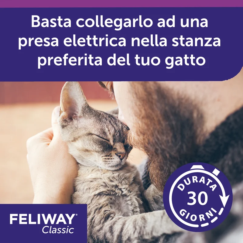 Feliway Classic Ricarica 3x48ml