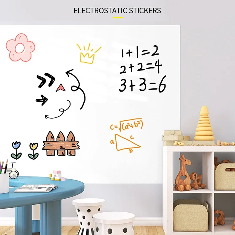 Statisch Whiteboard – Herbruikbaar, Uitwisbaar & Zonder Lijm
