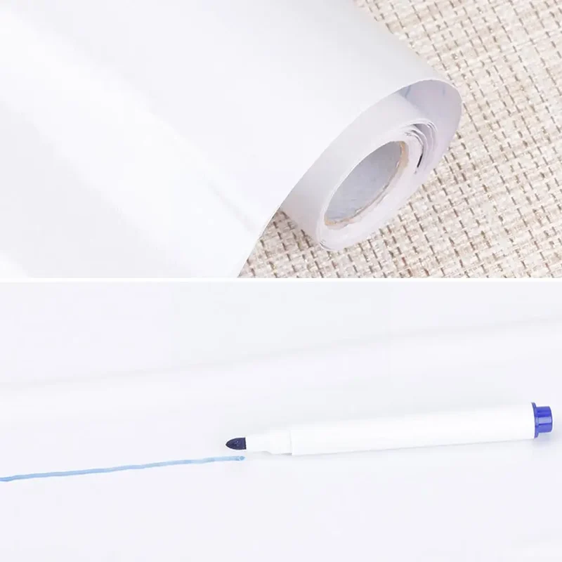Whiteboard Sticker – Zelfklevend, Uitwisbaar & 45 × 200 cm