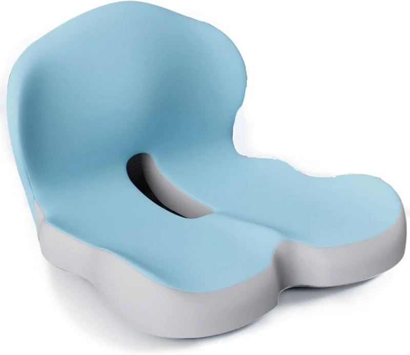 Ergonomisch Zitkussen – Memory Foam & Wasbare Hoes