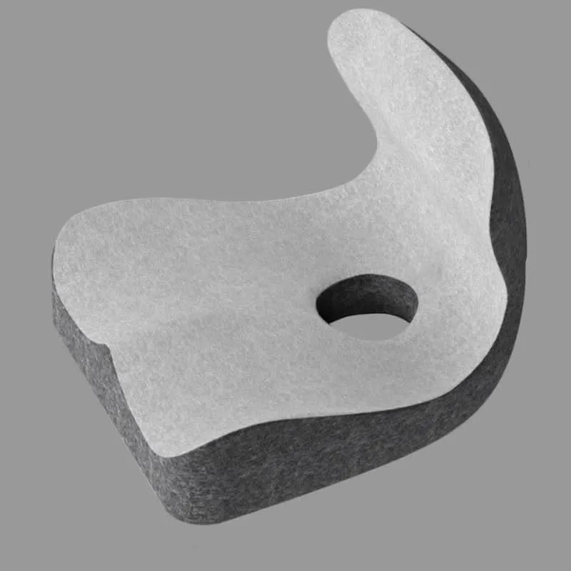 Ergonomisch Zitkussen – L-Vorm, Memory Foam & Ademende Hoes