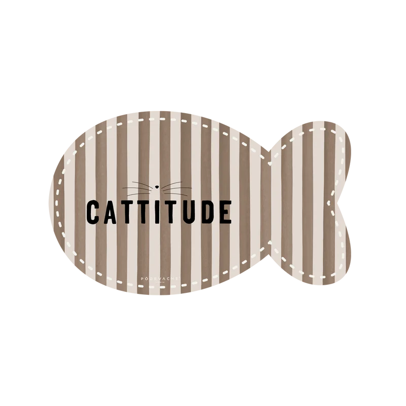 Tappetino in vinile per coccole Cattitude