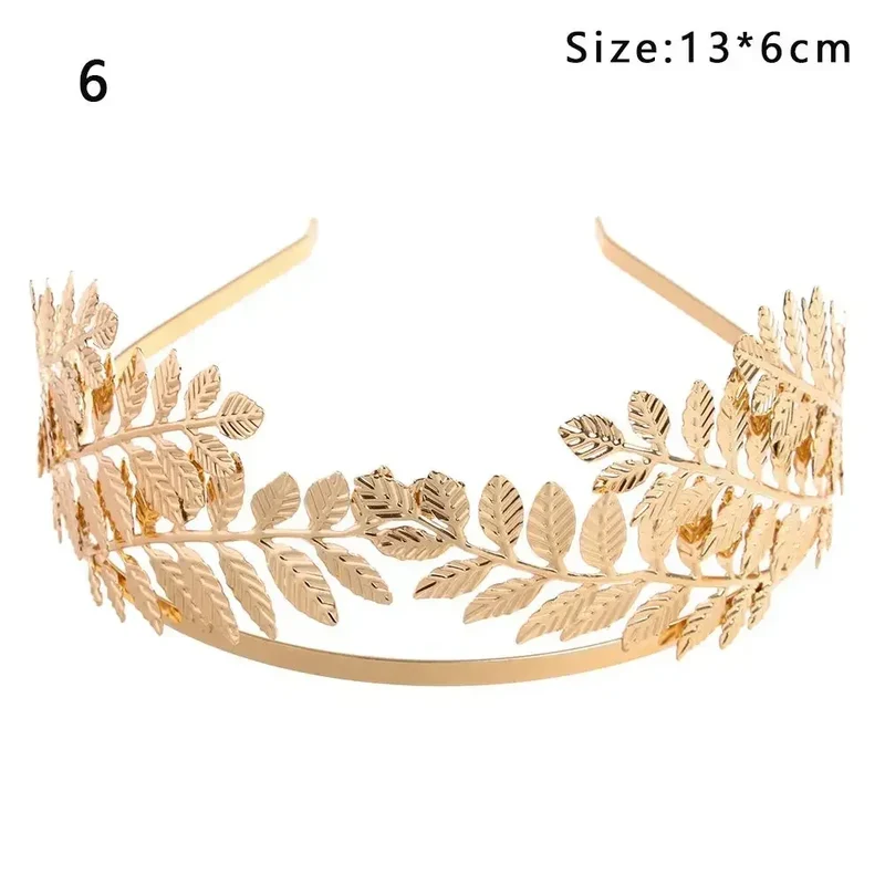 Gouden haarband bruiloft – Odyssee haarband carnaval hoofdtooi