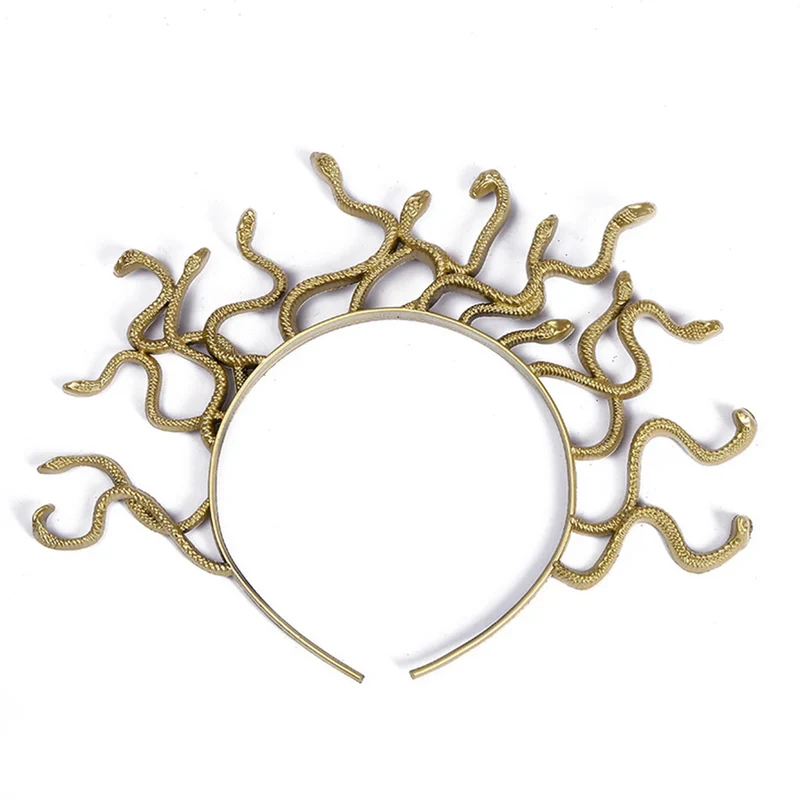 Medusa hoofdband slangen – Griekse mythologie carnaval hoofdtooi
