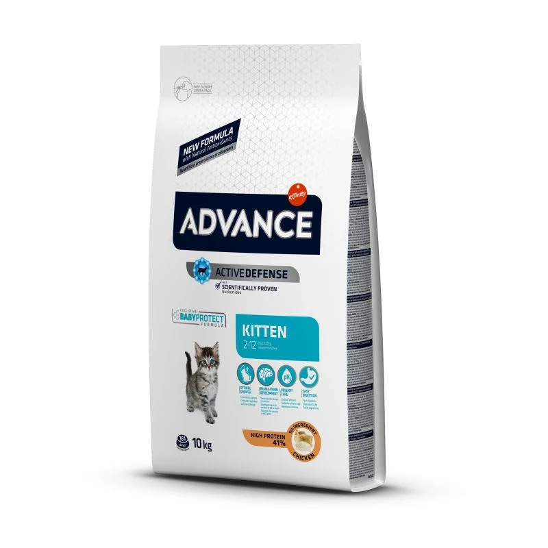 Advance Gatto Active Defense Kitten al pollo