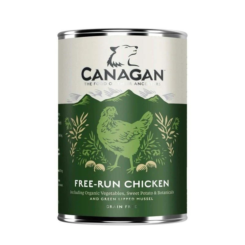 Canagan Free Run Chicken Umido Cane 400gr