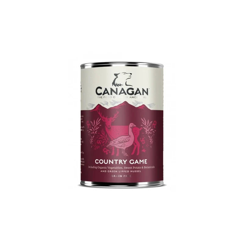 CANAGAN COUNTRY GAME UMIDO CANE 400G