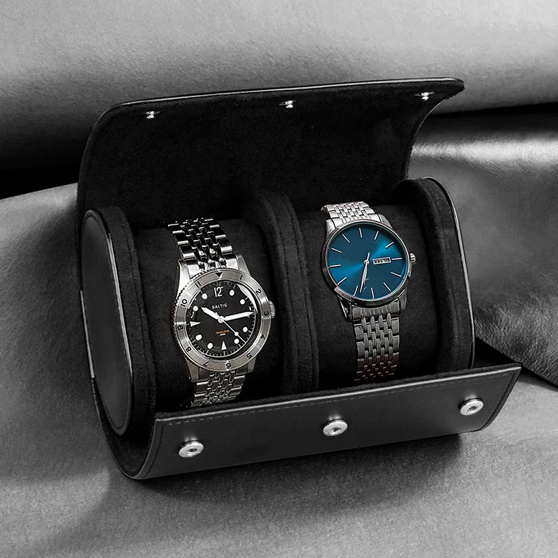 Horlogerol – Reisetui voor 1, 2 of 3 Horloges met Uitneembare Kussens