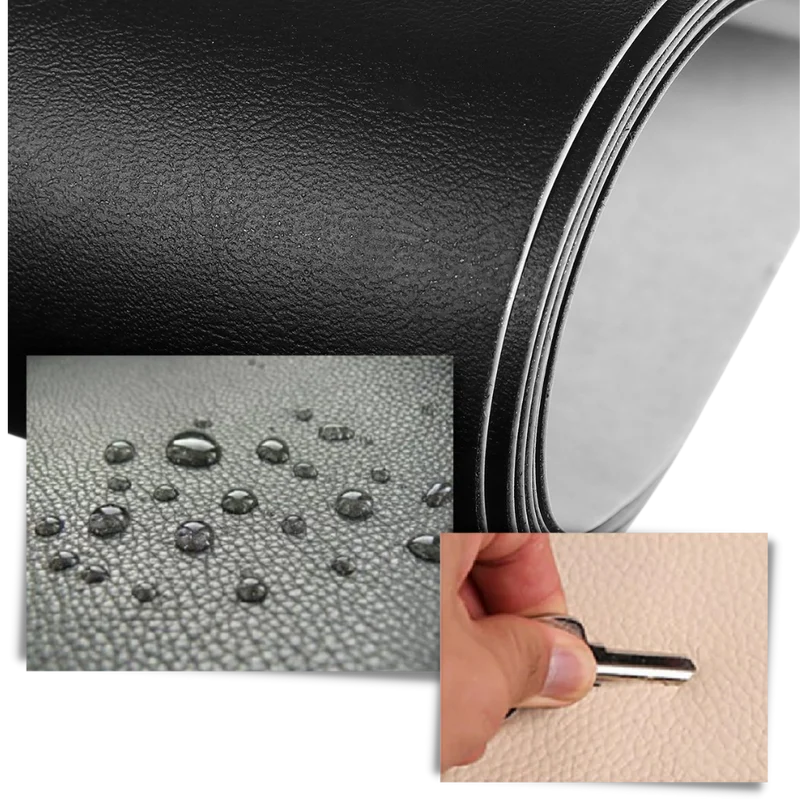 Zelfklevende Reparatiepatch Kunstleer – 135×50 cm, Duurzaam & Op Maat Te Knippen