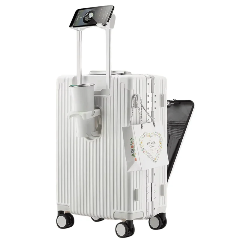 Handbagage Koffer 20 Inch – Laptopvak, TSA-Slot & USB-Aansluitingen