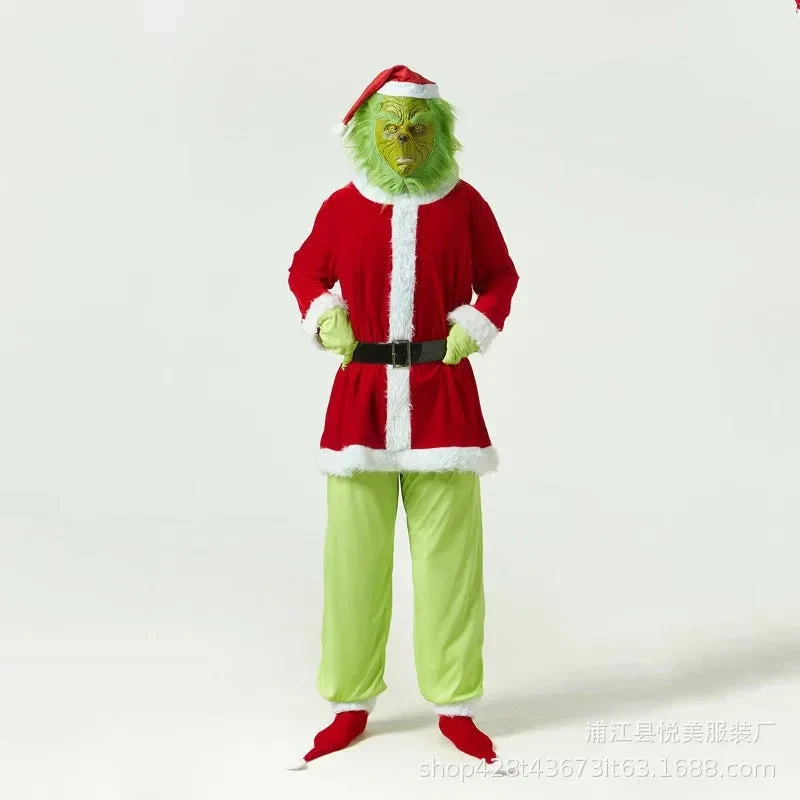 Kerst Kostuum – Compleet Feestkostuum met Masker & Accessoires