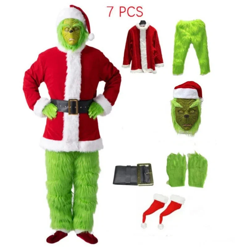 Kerst Kostuum – Compleet Feestkostuum met Masker & Accessoires