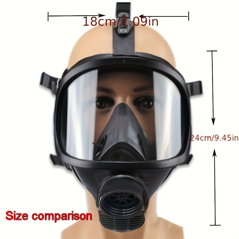 Volgelaatsmasker – 40 mm Filteraansluiting & Comfortabele Pasvorm