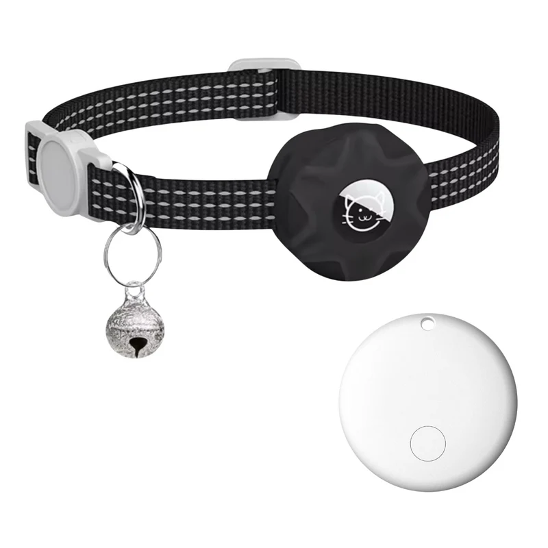 Smart Tracker Halsband voor Huisdieren – Reflecterend & Compatibel met Android