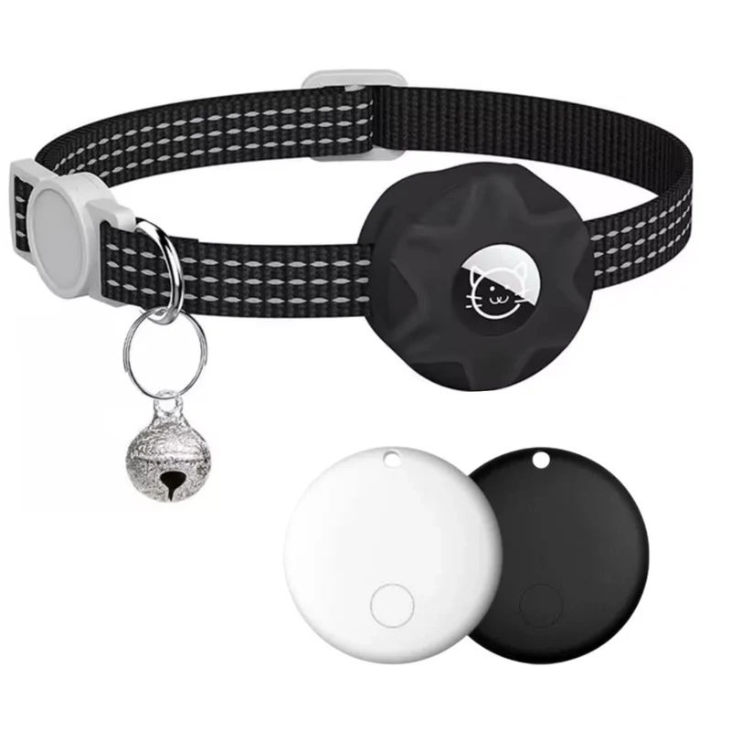 Smart Tracker Halsband voor Huisdieren – Reflecterend & Compatibel met Android