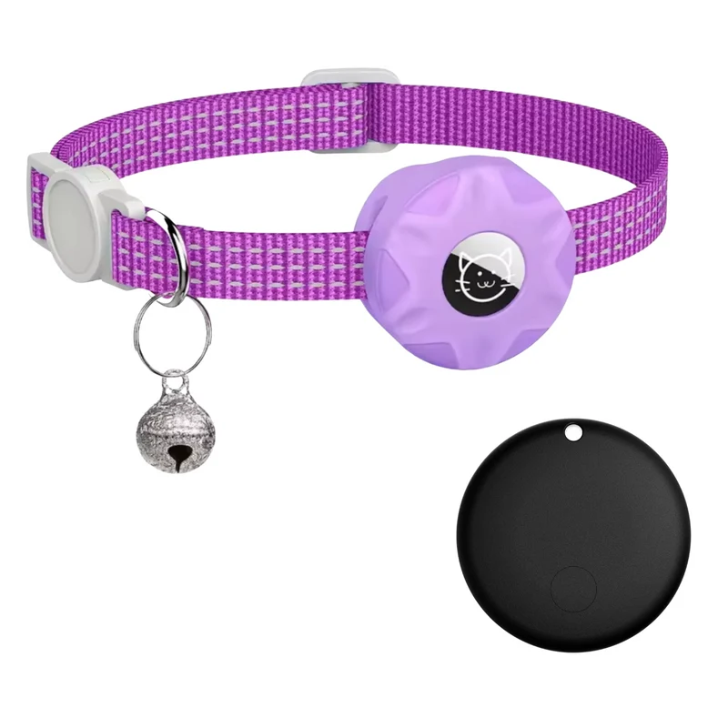 Smart Tracker Halsband voor Huisdieren – Reflecterend & Compatibel met Android