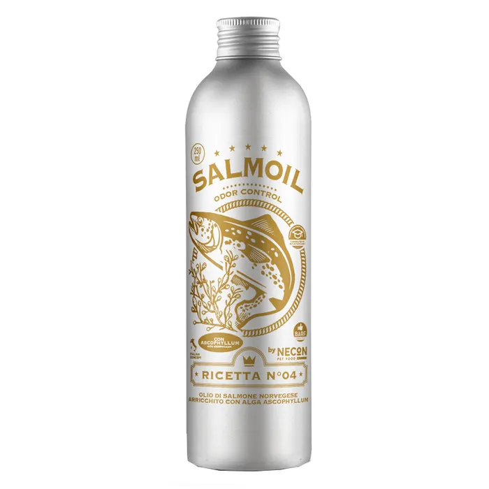 Necon Salmoil Ricetta 4 Odor Control Alimento Complementare Per Cani E Gatti 250ml