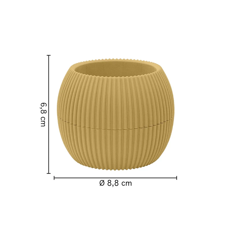 Vasetti per Piante Grasse con Sottobicchiere Integrato Design Moderno Il Gruppone