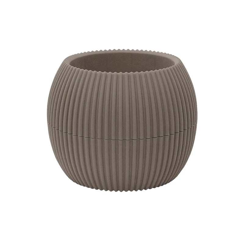Vasetti per Piante Grasse con Sottobicchiere Integrato Design Moderno Il Gruppone