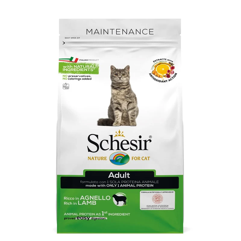 Schesir Cat Maintenance Ricco in Agnello