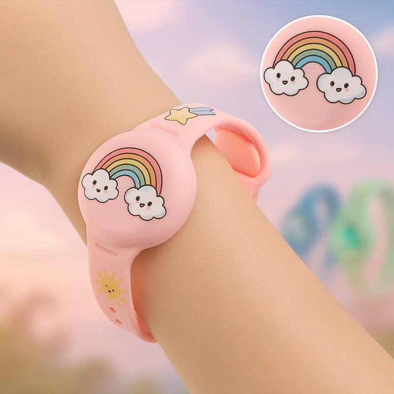 Tracker Armband Kinderen – Verstelbare Siliconen Houder