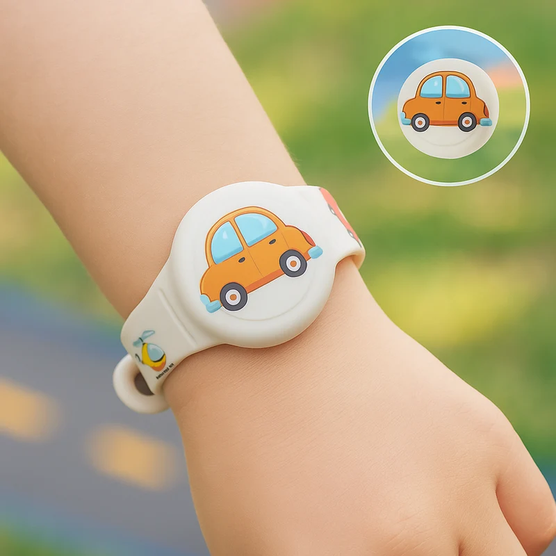 Tracker Armband Kinderen – Verstelbare Siliconen Houder