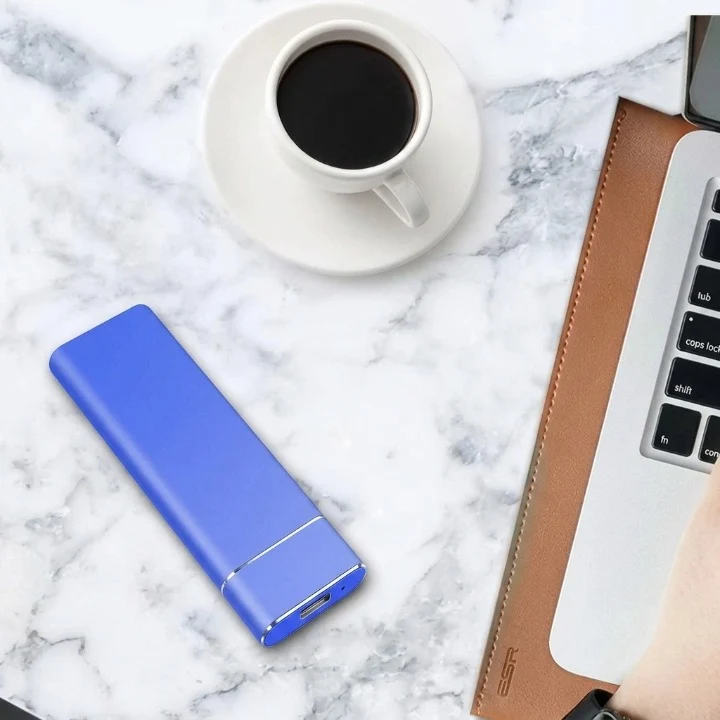 Externe SSD 64GB – USB-C & Compacte Aluminium Behuizing