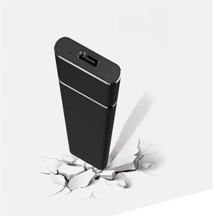 Externe SSD 64GB – USB-C & Compacte Aluminium Behuizing