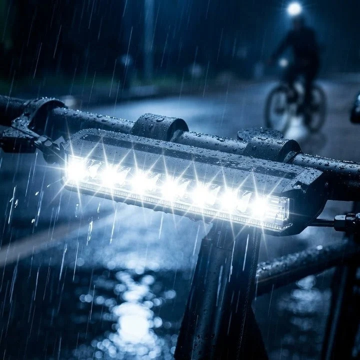 Fietsvoorlicht – 1400 Lumen, USB-Oplaadbaar & Weerbestendig