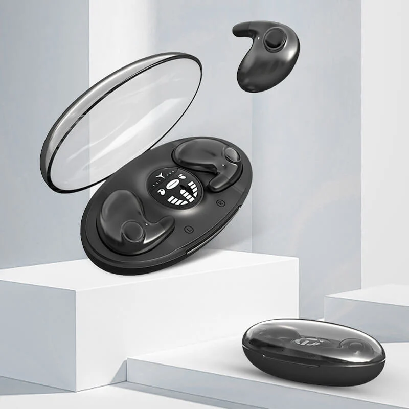Slaapkoptelefoon – Platte Bluetooth Oordopjes voor Zijslapers