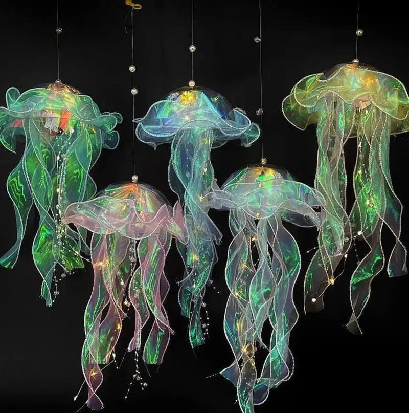 Kwallenlamp – Hangende LED Decoratie met Kleurrijk Lichteffect